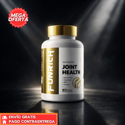 Funrich Joint Health™: Suplemento Articular que Reduce el Dolor y Mejora la Movilidad